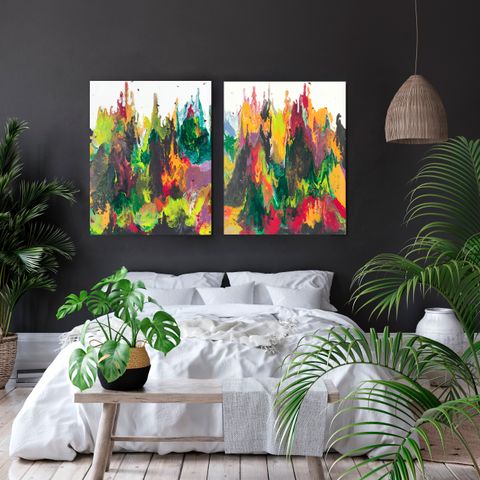 SALG Magic forest 1+2 - 100x80cm 2 STK.