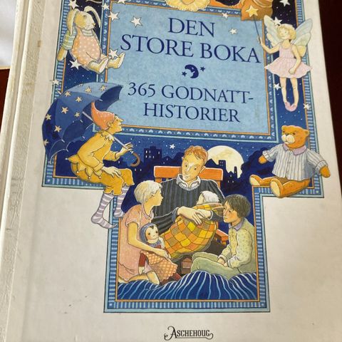 Den store boka.  365 Godnatthistorier.   755 sider