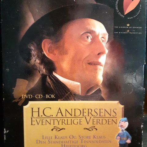 H. C. Andersens eventyrlige verden nr. 3, norsk tale, DVDx2 + bok