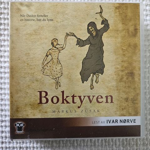 Boktyven- Markus Zusak - Lydbok-  CD