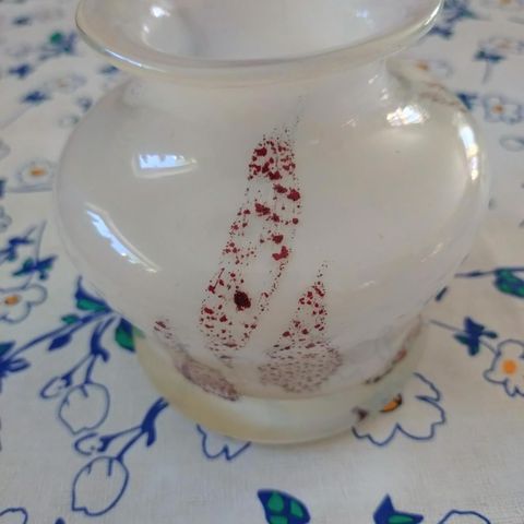 Vase kunstglass