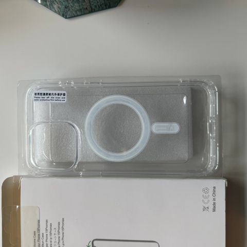 Mobil deksel iPhone 15 pro Max MagSafe med kamera beskyttelse