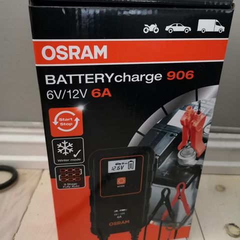 Osram battery charger/lader 906