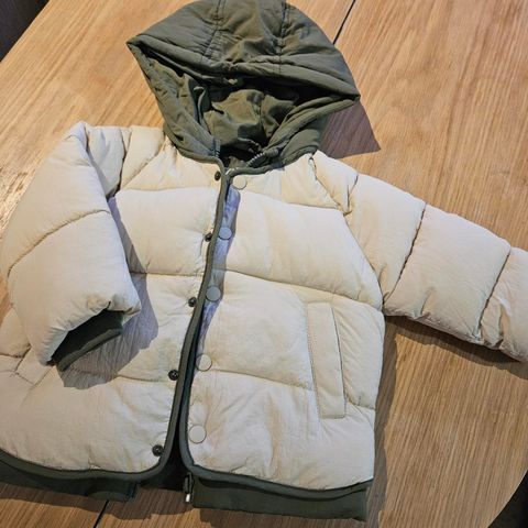 Zara puffer coat jakker  str 86