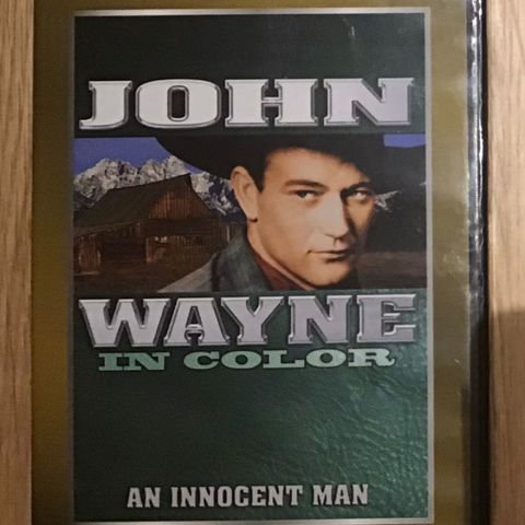 An innocent man (1933) - John Wayne *Ny i plast*