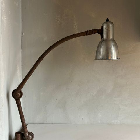 Lampe GRAS, Louis  Paulsen pendler,  bordlampe, vintage lamper,  industri lamper