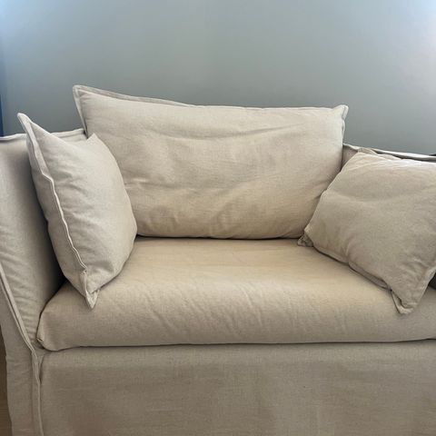 Ikea backsälen 1,5 seter sofa/stol beige