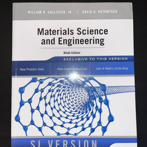 Material Science and Engineering