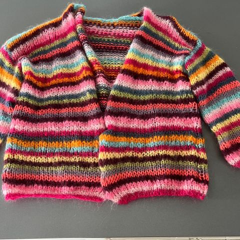 Flerfarget Cardigan