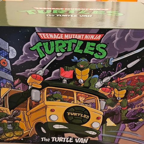 Teenage Mutant Ninja Turtles van/bil  (T.M.N.T)