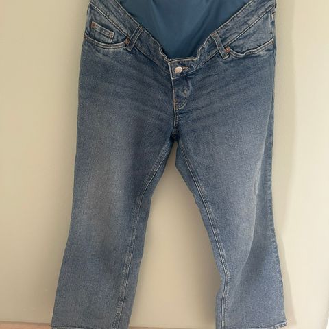 H&M Mama straight ancle jeans