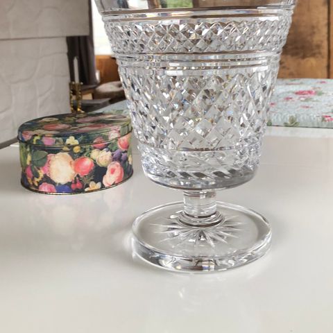 Vakker tung vase fra Waterford Crystal Ireland