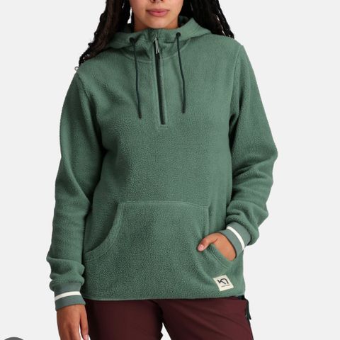 Ubrukt Kari Traa fleece hoodie, str L