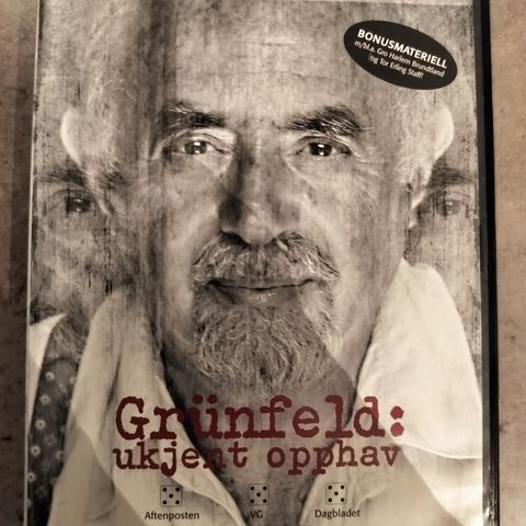 Grunfeld - Ukjent Opphav ( DVD) - Dokumentar - 2005 - 100 kr inkl frakt