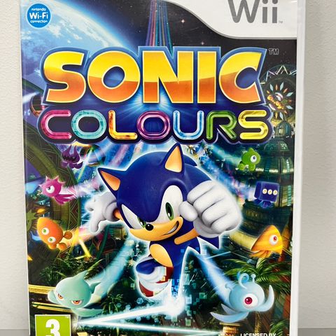 Nintendo Wii spill: Sonic Colours