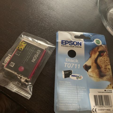 Epson T0711 til T0715 blekkpatron