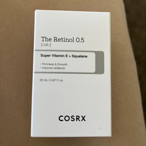 Cosrx retinol