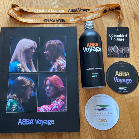 ABBA Voyage Interaktiv Abbatar konsert London 2024 Oceanbird Lounge souvenirer