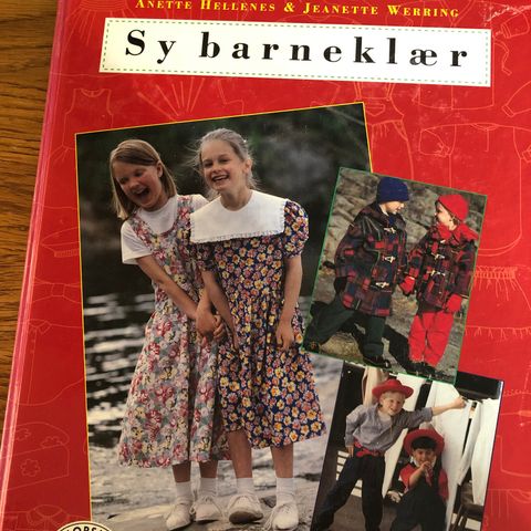 Sy barneklær - bok 1994. Inkl. mønsterark