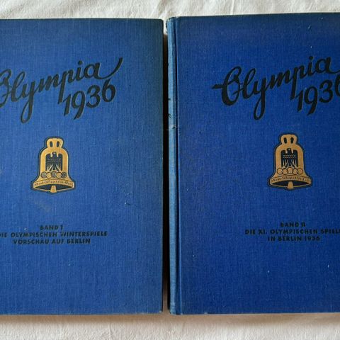 Bøker / olympiske leker / 1936 / krigshistorie / olympiade / militaria