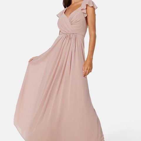 Utleie kjole - Rosabelle Tie Back Gown i dusty pink