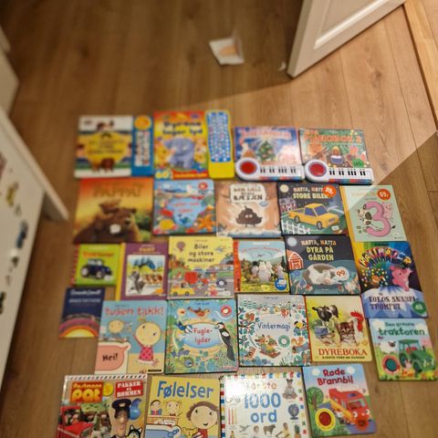 Mange barnebøker