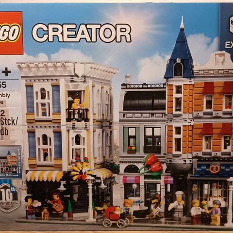 Lego Creator Expert Assembly Square 10255. Ny uåpnet i esken!