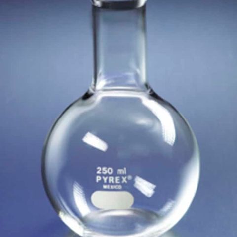 Pyrex 12l - lang hals/flat bunn