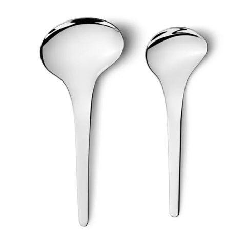 Georg Jensen bloom serving spoons. Ny!