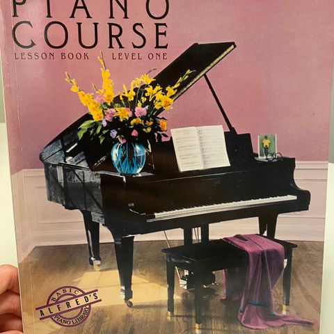 Alfred’s basic adult piano course, level one