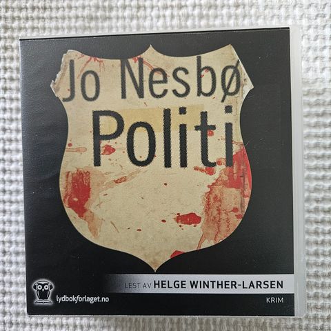Politi Jo Nesbø- Lydbok- CD