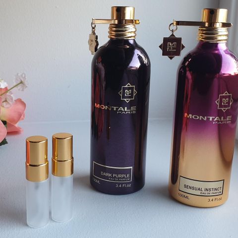 Parfymeprøver - Montale Sensual Instinct & Dark Purple