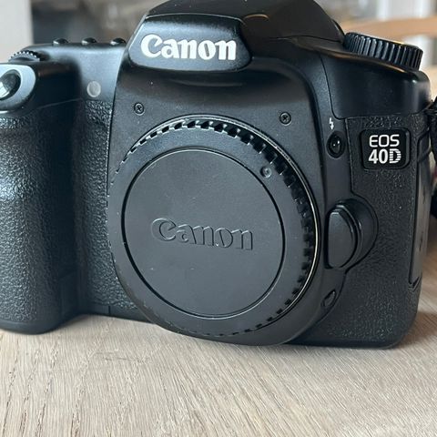Canon 40D kamerahus