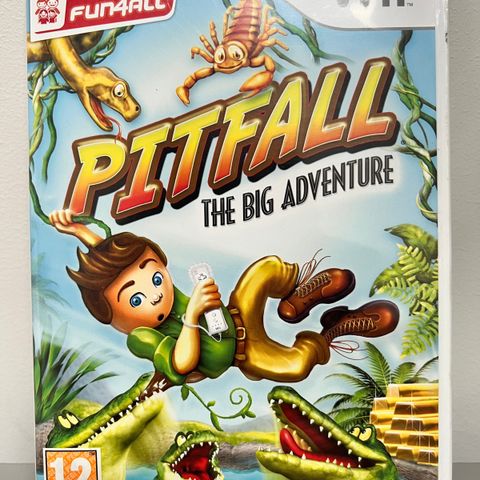 Nintendo Wii spill: Pitfall The Big Adventure