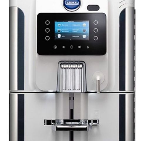 Knallbra Carimali BlueDot kaffe maskin med uendelige tilvalg