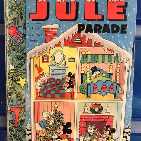 Walt Disney’s juleparade fra 1956. 490kr.