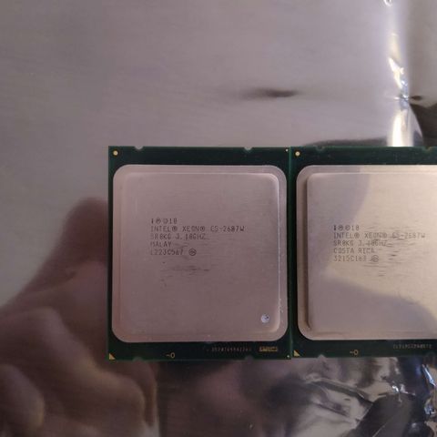 Xeon E5 2687W 2st