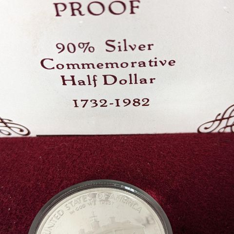 1982-S George Washington Half Dollar - GEM Proof in OGP