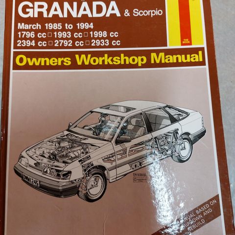 Ford Granada & Scorpio bok og brytere selges.