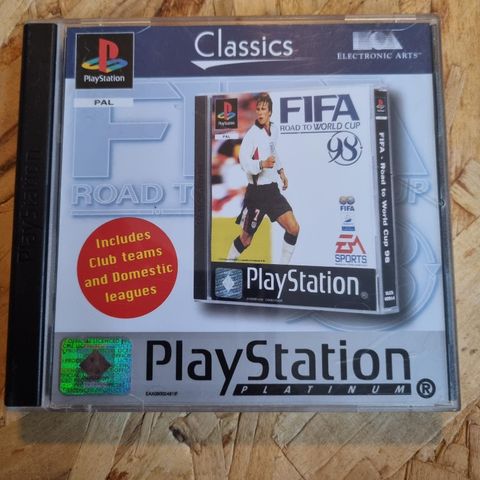 PS1 FIFA Road To World Cup 98