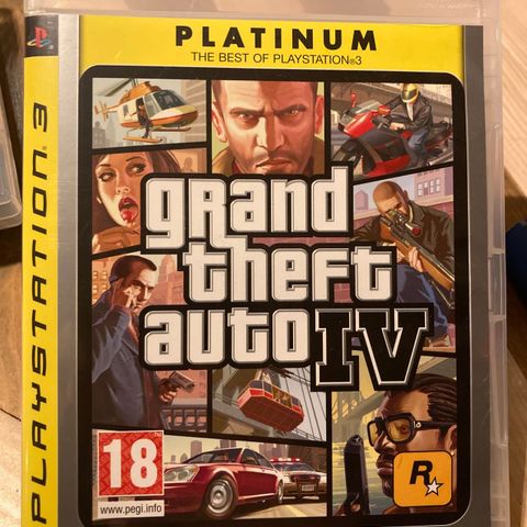 PS3 spill - Grand Theft Auto 4