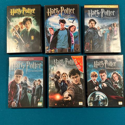 Harry Potter DVD filmer