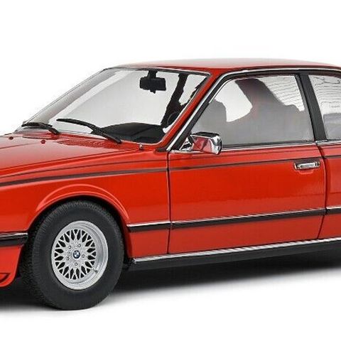 BMW 635 CSI - 1984 modell - Henna Red - Solido - Skala 1:18