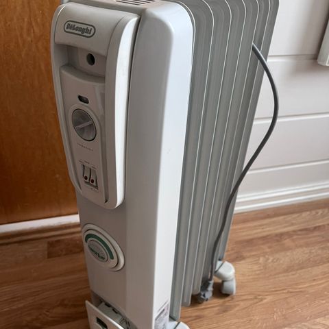 DeLonghi oljeovn / varmeovn 1500w