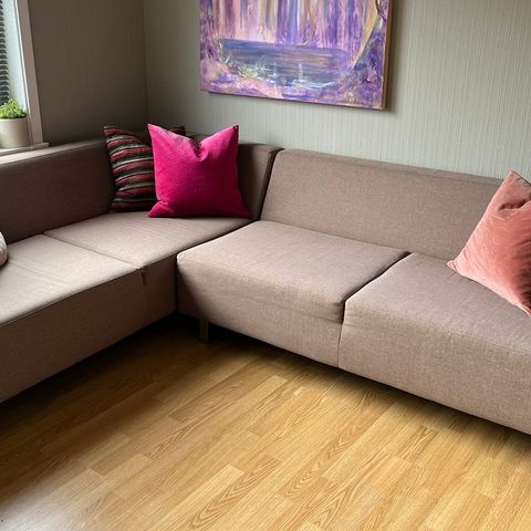 Skeidar BoConcept hjørnesofa, brun