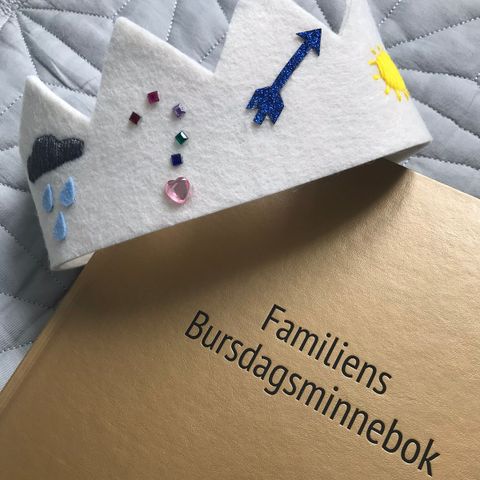 Familiens Bursdagsminnebok (10 stk)