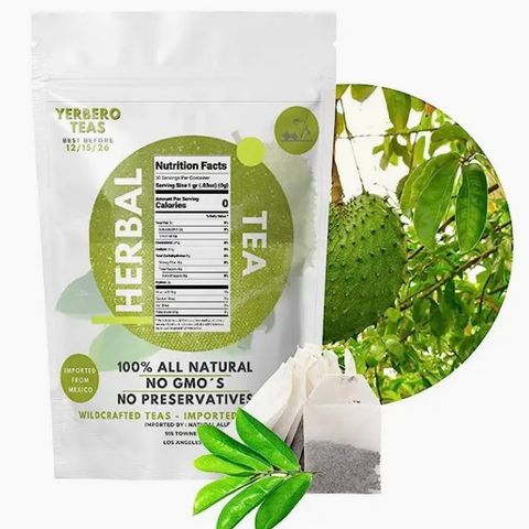 Soursopp te - Yerbero - Pure Graviola Soursop Leaf Tea 30gr
