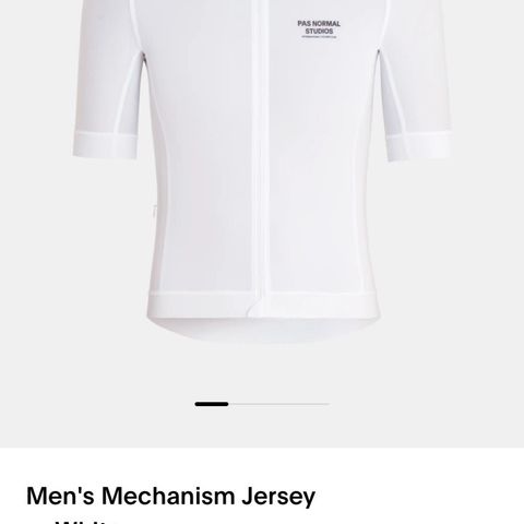 Pas Normal Studios Men’s Mechanism jersey - White