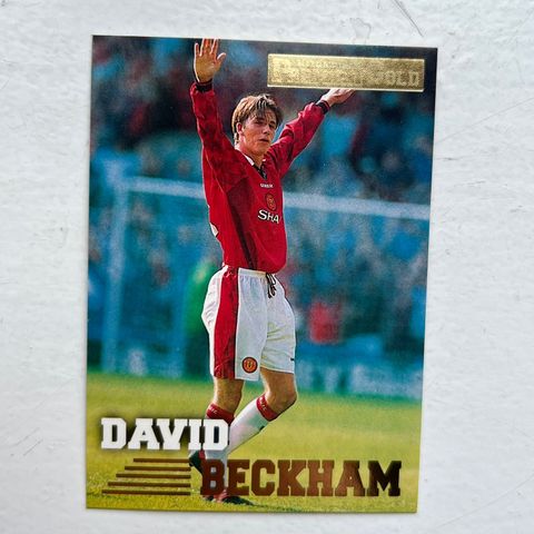 NY PRIS! Merlin's Premier Gold 1996-97 #92 David Beckham RC Rookie