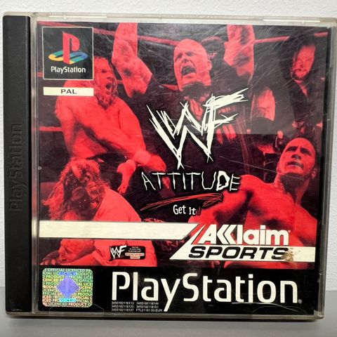 PlayStation spill: WWF Attitude